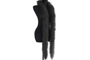 ISAKEN Federn zum Basteln, 2M Federboa Federstreifen Dekoration Weihnachtsbaumfeder Natürliches Handwerk Federn zum Basteln Ohrringe Traumfänger Girlande Hochzeit Dekorationen