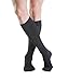 Produktbild Kompressionsstrümpfe Sigvaris COMFORT - AD Kniestrümpfe / KKL2 / x-large/black / geschlossene Fußspitze/normal / Noppenhaftrand schmal