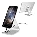 Produktbild kwmobile Ständer Handy Tablet Halter für Smartphone/Tablet - Aluminium Universal Handyhalterung Tablet Tisch Ständer Station
