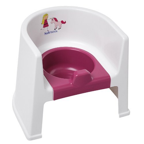 Safetots Princess and Pony Potty Chair with Pink Removable Pot