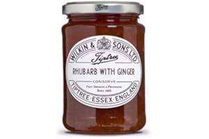 WILKIN AND SONS LTD (4 PACK) - Tiptree Rhubarb And Ginger Conserve| 340 g |4 PACK - SUPER SAVER