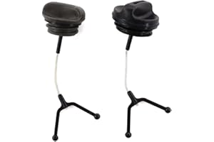 MCHNIC Tankdeckel mit Öldeckel für Husqvarna 340 345 346 350 353 362 365 371 Kettensäge Gastank