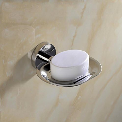 Round Soap stand 304 Stainless Steel Single dish Soap Dish Single layer Plate type