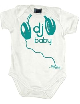 DJ Baby Babybody kurzarm türkisprint
