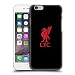 Produktbild Head Case Designs Offizielle Liverpool Football Club Logo Rot Und Schwarz Liver Bird Ruckseite Hülle für iPhone 6 / iPhone 6s