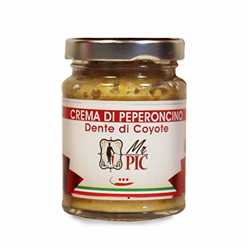 Crema di peperoncino Dente di Coyote® (90 g) - Mr PIC: il Peperoncino Toscano di alta qualità - Carmazzi: la più ampia linea di prodotti piccanti in Italia