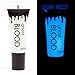 Moon Glow UV Ghost Blood 10ml Pack of 50 Tubes - Halloween Fake Blood - dries invisible but glows blue under UV Lighting