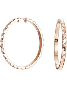 ESPRIT Damen-Creolen JW52891 Edelstahl rhodiniert