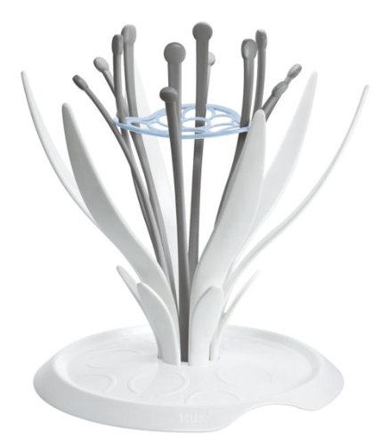 NUK 10256311 MultiDry Trockenständer – praktisches Trocknen von bis zu 6 Flaschen und Zubehör, BPA-frei - 2