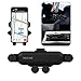 Price comparison product image Aovaza Car Phone Holder, Gravity Linkage Car Mount Cradle Auto Lock 360°for Car Air Vent, Mount Adjustable for iPhone X/XR/XS Max/8/7 Plus, Samsung Note9, Note8, S9, S8, Huawei, Sony, HTC (Black)