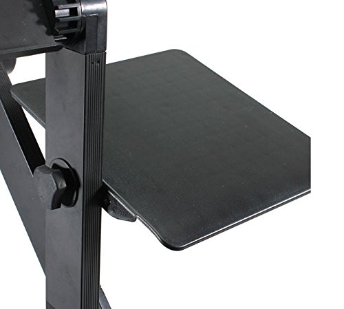 hensych® 360 ° Tragbarer, faltbarer Tisch Stand Schreibtisch Bett Sofa Tablett für MacBook Air Pro Acer Asus Dell Fujitsu Lenovo HP Samsung Sony Toshiba Laptop Notebook Ultrabook - 7