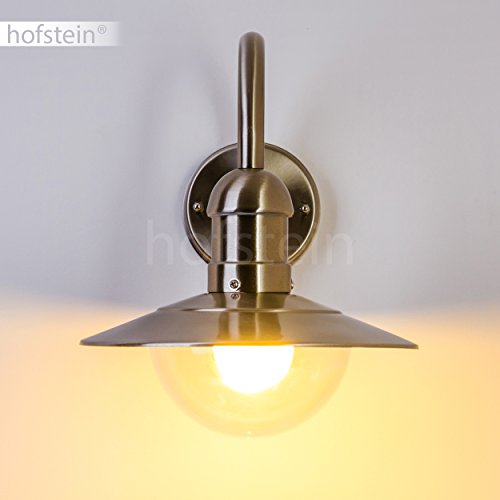 Aussenleuchte aus Edelstahl in Bogenform - 9