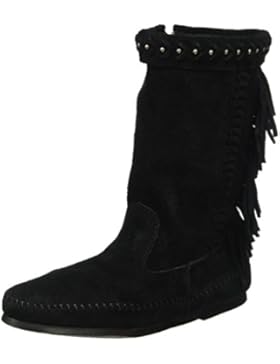 Minnetonka Damen Lunafringeboot Mokassin Stiefel