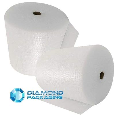 Diamond Packaging 1 rouleau de papier bulle | Taille - Largeur 600 mm x Longueur 25 m | Assez fort idéal pour déménagement de maison
