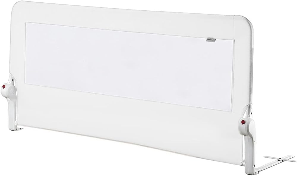 Wellgro 180 * 65 cm Beyaz Yatak Bariyeri, Yatak Korkuluğu