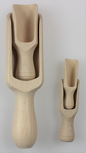 Schöpfkelle Aus Holz, 4 Stück - 9