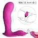 Produktbild Tragbare Vibratoren für Sie Klitoris und G-punkt Vibratoren mit Stoßfunktion,Sexy Ame Dildo Sexspielzeug für Frauen Aufladbarer Massagegerät Wasserdicht Butterfly Vibratoren mit Fernbedienung