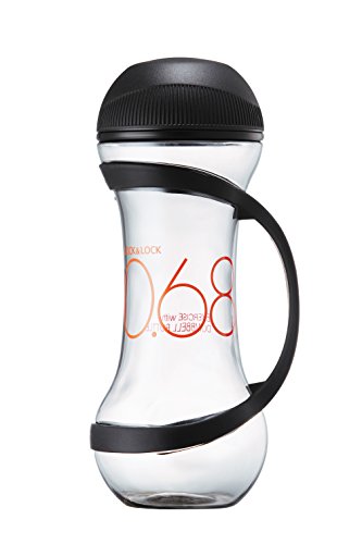 Lock & Lock Unisex's Dumbbell Bottle 560ml Sports, Black, Large/560 ml Lock & Lock Unisex's Dumbbell Bottle 560ml Sports, Black, Large/560 ml