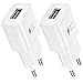 Produktbild 2x Original Lanboo® Fast Schnell Quick AC Reise Haus Netzteil (2 Ampere - 2000 mAh) Ladestecker Wandstecker Lade-Adapter Charger Für Shift Shift5Pro