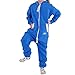 88H1 LIL'Finch Kinder Jumpsuit Jungen Mädchen Overall Blau Gr. 158-164