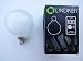 Produktbild Lindner Globeglühlampe E27, D80mm, 100W, Eiskristall Natur, Double Life