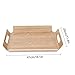 Produktbild Ljourney Holz Brot Tablett Holz Hotel Tablett Tee Abendessen Tablett Bäckerei Tablett Hotel Tablett Brot Optionales Tablett für Hotels Teehäuser Bäckereien Trockenobst Geschäfte Supermärkte
