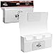 Produktbild Deck Box- Magnetic Triple Deck Box (WHITE) by Monster Protectors- Fits Mtg Magic, Yugioh, and Pokemon