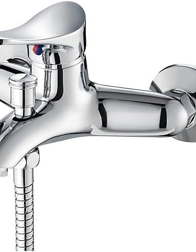YHFXD Sink MixerOne Handle Shower Bathtub Faucet Waterfall Wall Mounted Water Mixing Valve With Handheld