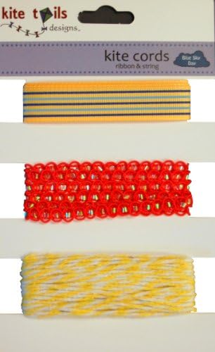 Kite Tails Blue Sky Day Ribbon