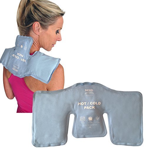 Msd COUSSIN ARGILE FROID-CHAUD Réutilisable 3 SECTIONS Pas De Gel Doux Au Toucher HOT froid PACK