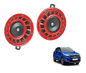 Auto Hub Heavy Sound Trumpet Car Horn for KIA Seltos - Set of 2