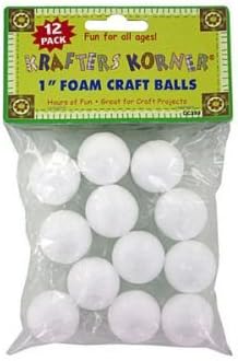 Foam Craft Balls (assorted Sizes)
