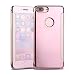Produktbild iMusi iPhone 7 Plus Flip Case Klapp Hülle Glatt SchutzHülle für iPhone 7 Plus ( Rose Gold )