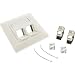 Produktbild InLine 76832 Cat.6A Anschlußdose Unterputz (2X RJ45 Buchse) weiß