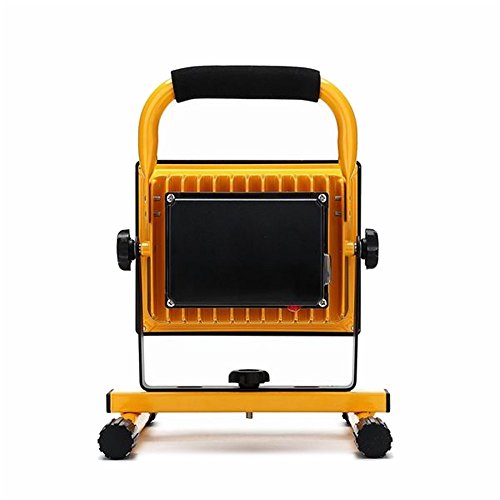 MCTECH® 20W Warmweiß Gelb Handlampe LED AKKU Flutlicht Arbeitsscheinwerfer Beleuchtung laterne IP65 - 4