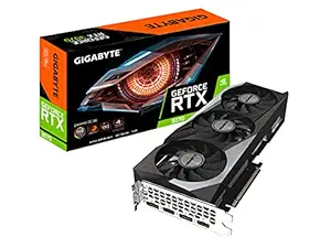 GIGABYTE GeForce RTX 3070 Gaming OC 8G (REV2.0) Graphics Card, 3X WINDFORCE Fans, LHR, 8GB 256-bit GDDR6, GV-N3070GAMING OC-8GD REV2.0 Video Card