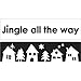 Produktbild Rayher 34339000 Labels Jingle All. + Weihnachtsdorf, 60x15mm, SB-Btl 2Stück