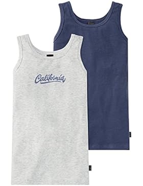 Schiesser Jungen Unterhemd 2er P