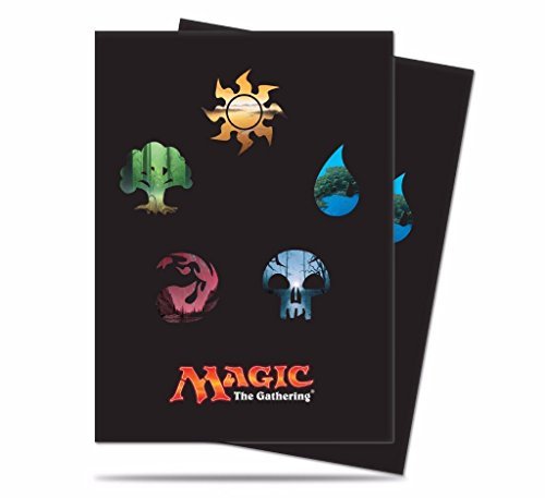 Ultra Pro-80 Ultra Pro MTG Mana 5 Symbols Deck Protector Sleeves, Color (8886469)