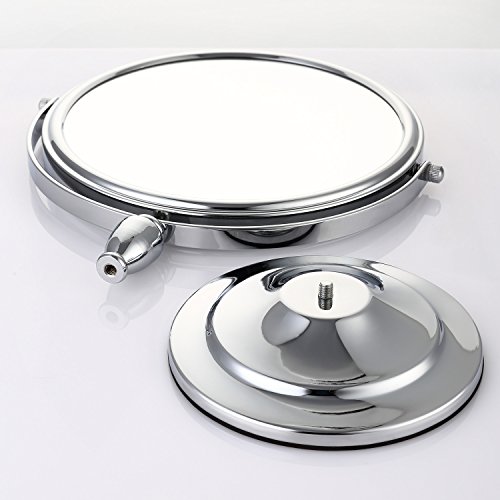 Miusco 1X / 7X Magnifying Double Sided 7 3/4 Zoll groß Tisch Kosmetik Makeup Spiegel, Rund - 6