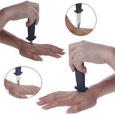 Dian Retractable Fake Plastic Toy Blade Knife Practical Joke Gadgets