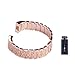 Produktbild Armband für Fitbit Charge 2, klassisches Fitnessarmband, verstellbar, bunt, modisch, Sport- und Schlafverschluss, Ersatzzubehör, Rose Gold with Rhinestone