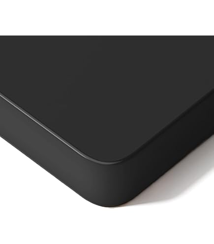 Tablero Escritorio Con Curva Madera Mango Rugosa 100x50x2,5 Cm