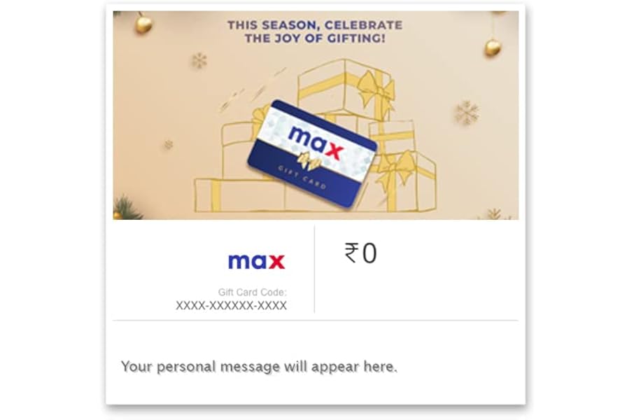Flat 6% off at checkout||Max E-Gift Card