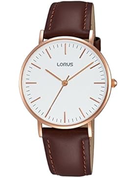 Lorus Watches Damen-Armbanduhr Klassik Analog Quarz Leder RH886BX9