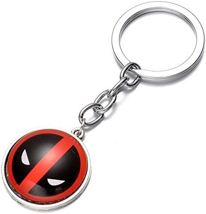 Flamingu 'Deadpool Style Key Ring Key Chain Mask – Super Design