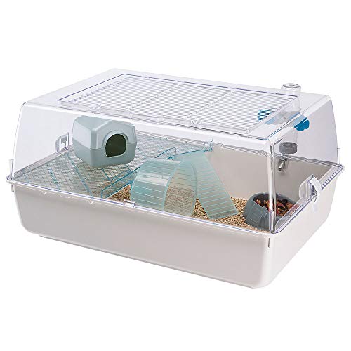 Ferplast Cage pour rongeurs Mini Duna Hamster, Panoplie complète d', Dimensions?: 55 x 39 x 27 cm