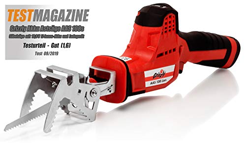 SCIE ELAGUEUSE GRIZZLY MOD.AAS 108 LION A BATTERIE AU LITHIUM SCIE POUR LE JARDIN