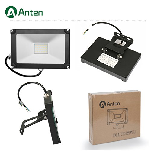 Anten® LED Fluter Flutlicht Strahler 20W Scheinwerfer Außenleuchten IP65 Wasserdichte 4000K naturweiß - 2