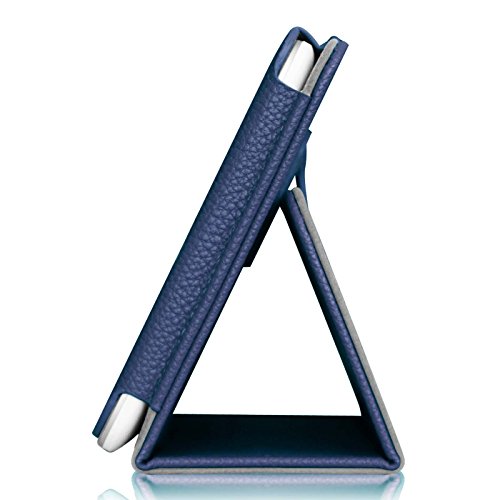Fintie Asus ME181CX Folio Hülle Case – Slim Fit Schutzhülle Cover Tasche Etui für Asus ME181CX ProSieben Entertainment Pad 20,3 cm(8 Zoll) Tablet-PC (Asus MeMO Pad 8 ME181C), Marineblau - 5